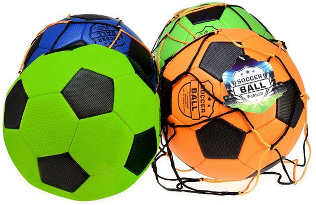 Toi-Toys Pro Sports Softex Voetbal in Netje