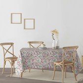 Vlekbestendig tafelkleed Muaré 0120-52 100 x 300 cm Blommor