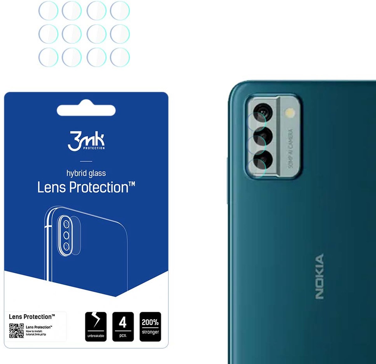 Nokia G22 - 3Mk Lens Protection