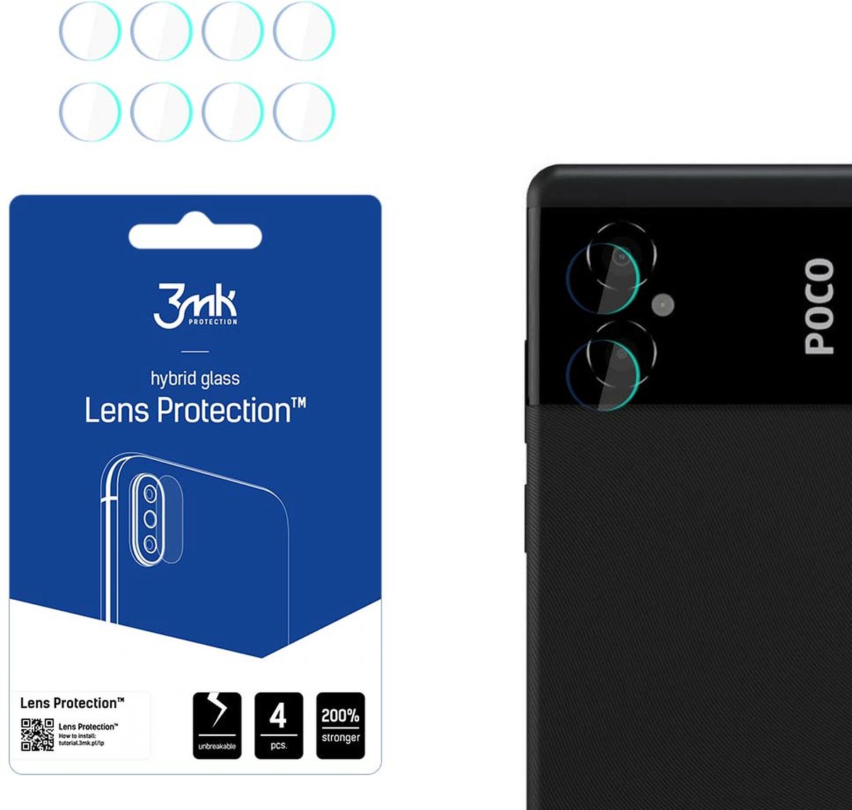 Xiaomi POCO M4 5G - 3mk Lens Protection