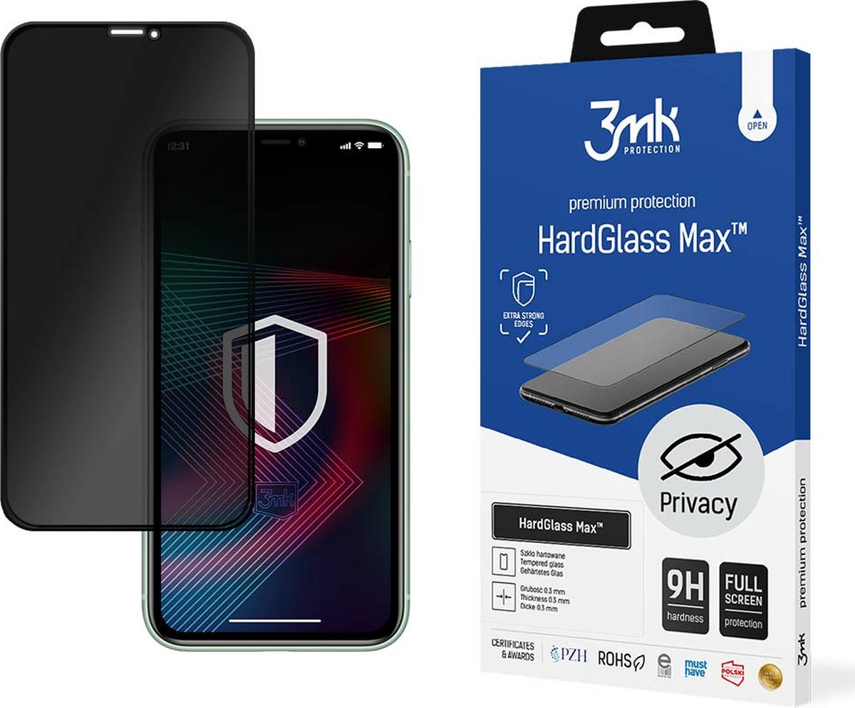 Apple iPhone Xs Max/11 Pro Max BL - 3mk HardGlass Max Privacy