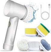 Multifunctionele Elektrische Reinigingsborstel Voor Keuken En Badkamer-Draadloze Handheld Scrubber Voor Schalen, Potten En Pannen