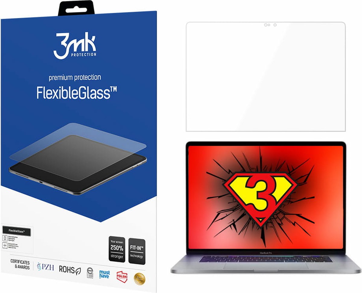 Apple Macbook Pro 13" M1/M2 - 3mk FlexibleGlass 13''