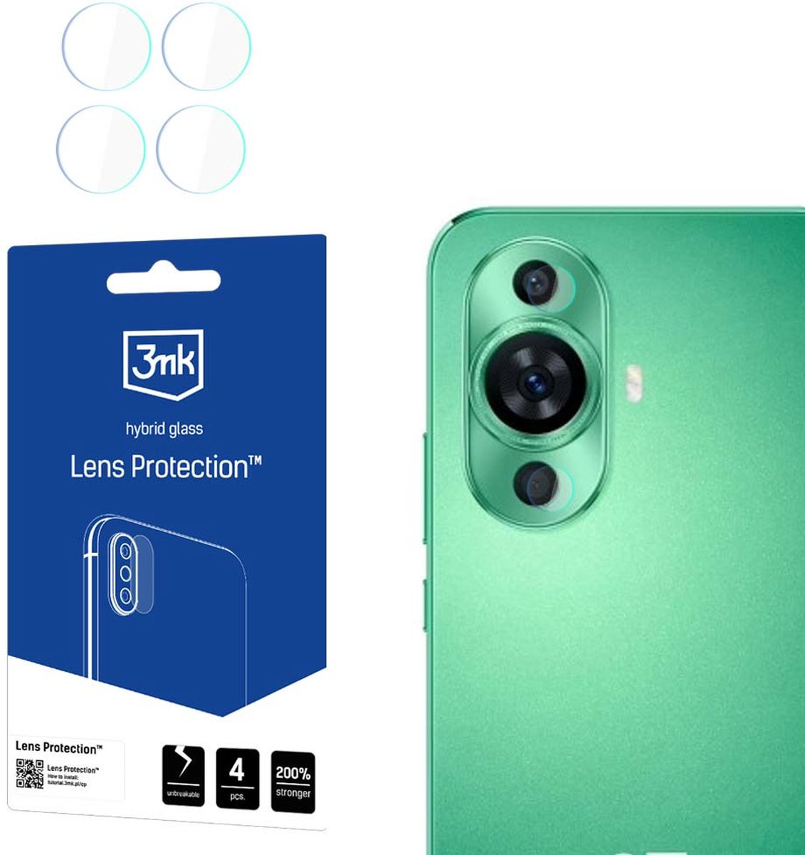 Huawei Nova 12 - 3mk Lens Protection