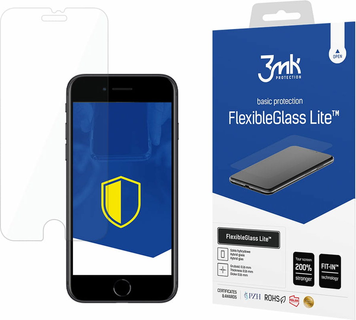 Apple iPhone SE - 3mk FlexibleGlass Lite