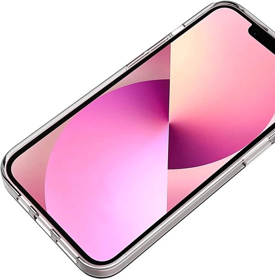 Coque en silicone Convient pour : iPhone 13 - Silicone souple - Transparent - ZT Accessoires
