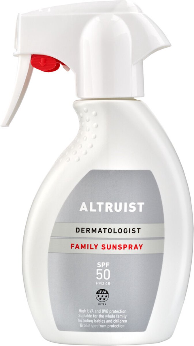 Altruist Zonnebrand Family Spray SPF 50 250 ml
