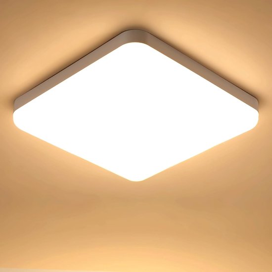 Delaveek-Vierkante Triple Proof LED Plafondlamp - 32W - Dia