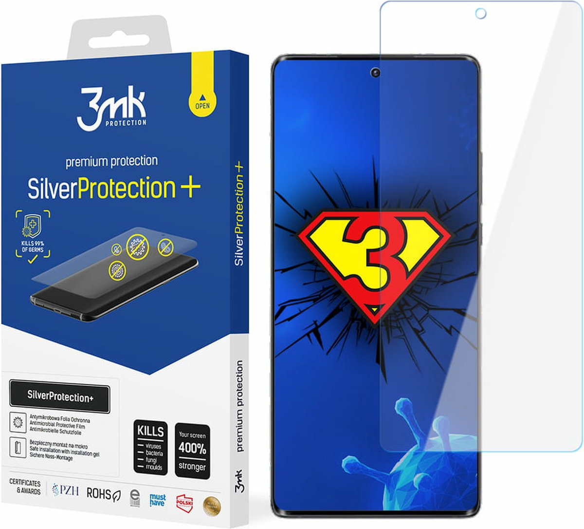 Motorola Moto X40 - 3mk SilverProtection+