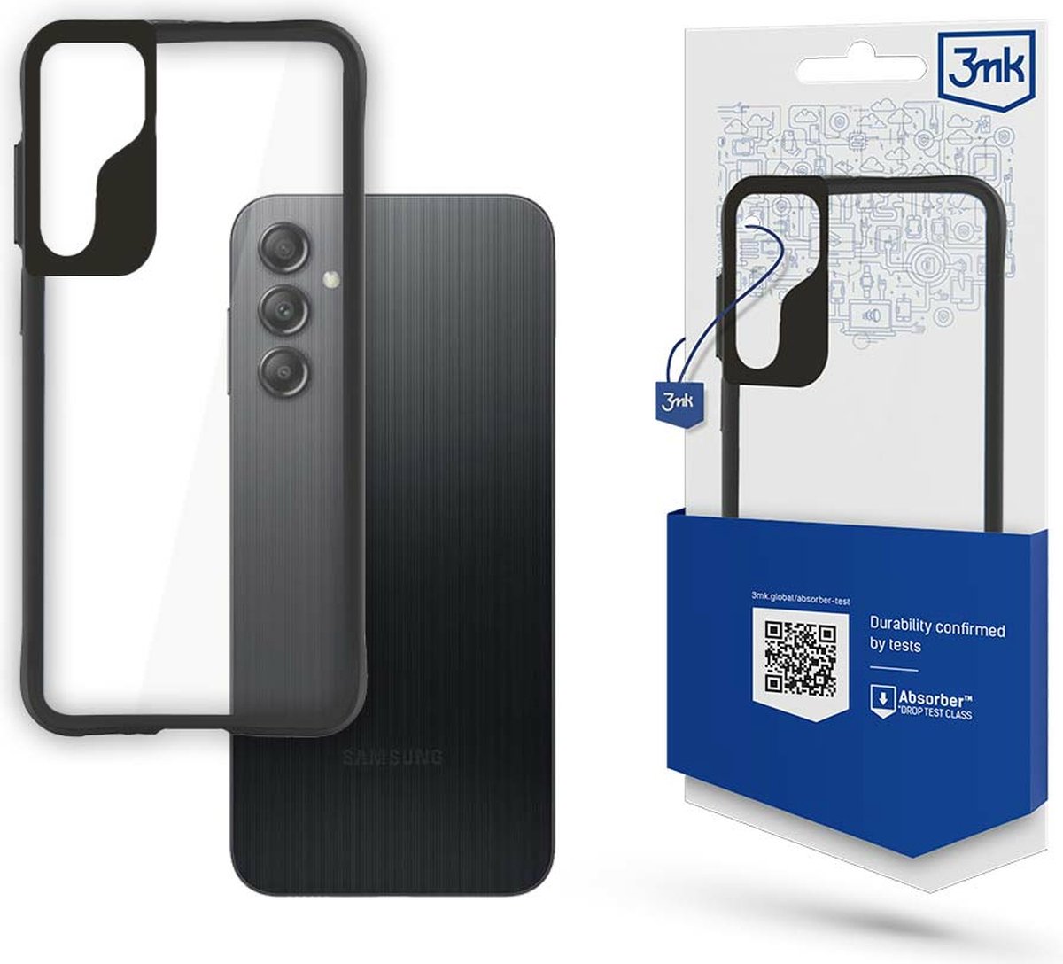Samsung Galaxy A14 4G/5G - 3mk Satin Armor Case+