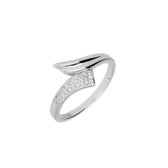 Zilver Dames Ring - Dames Ring met Zirkonia - Zirkonia Charisma Ring - Zilver 925 - Amona Jewelry