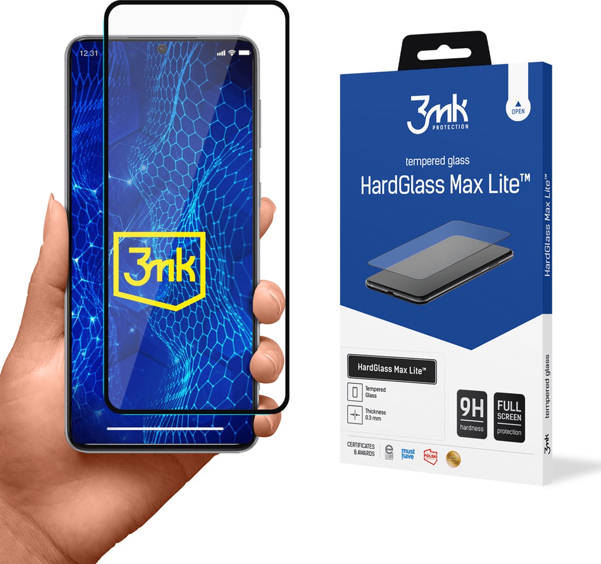 Samsung Galaxy S21+ 5G - 3mk HardGlass Max Lite