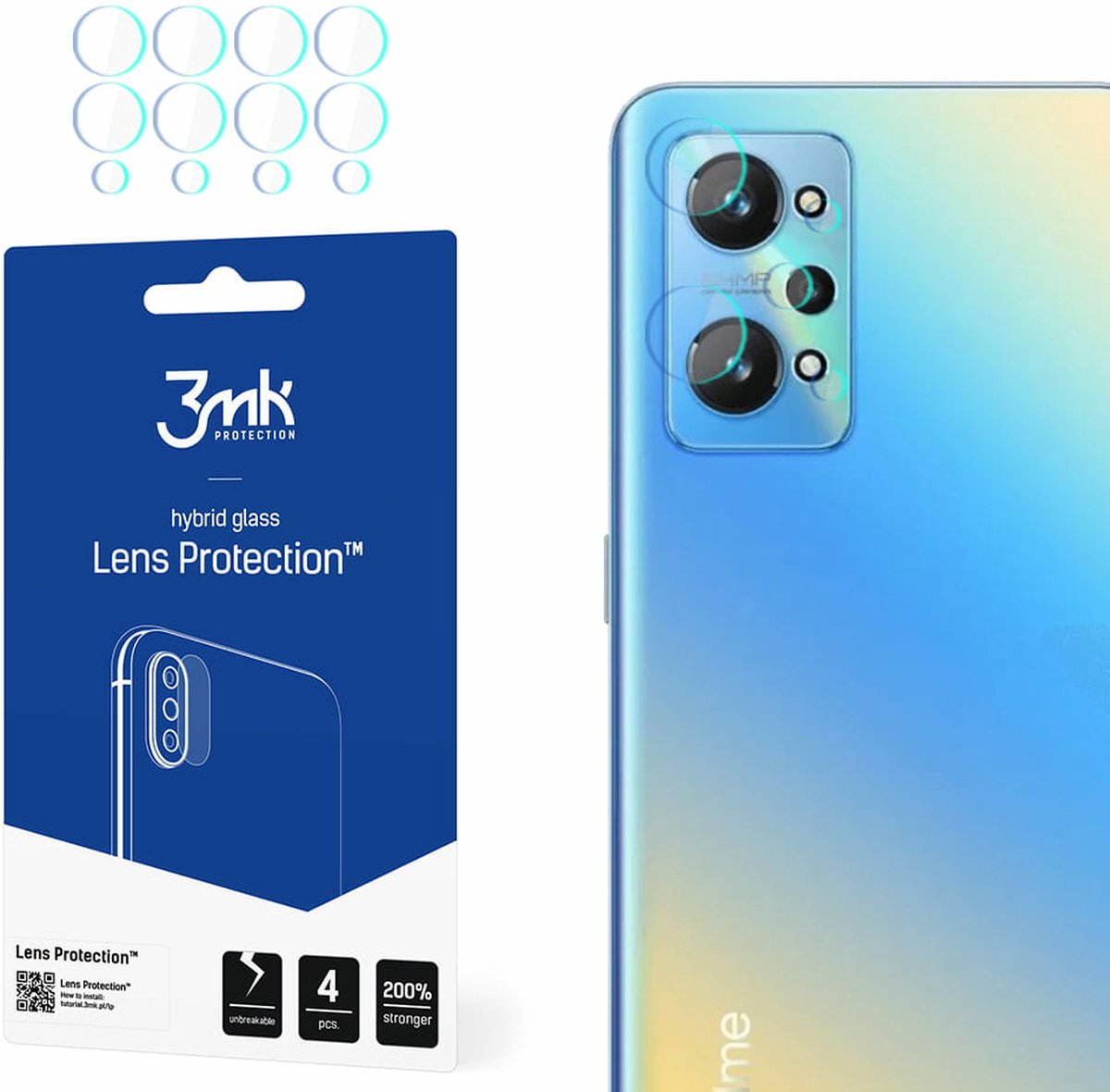 Realme GT Neo 2 5G/GT Neo 3T 5G - 3mk Lens Protection