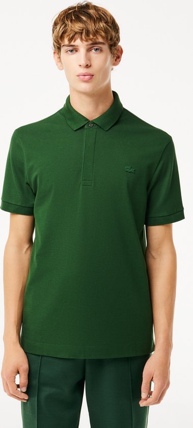 Lacoste Regular Fit Pique Polo Homme vert fonce taille M bol