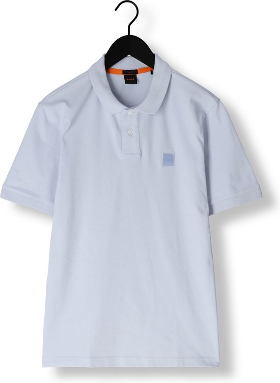Boss Passenger Polo's & T-shirts Heren - Polo shirt - Lichtblauw - Maat S