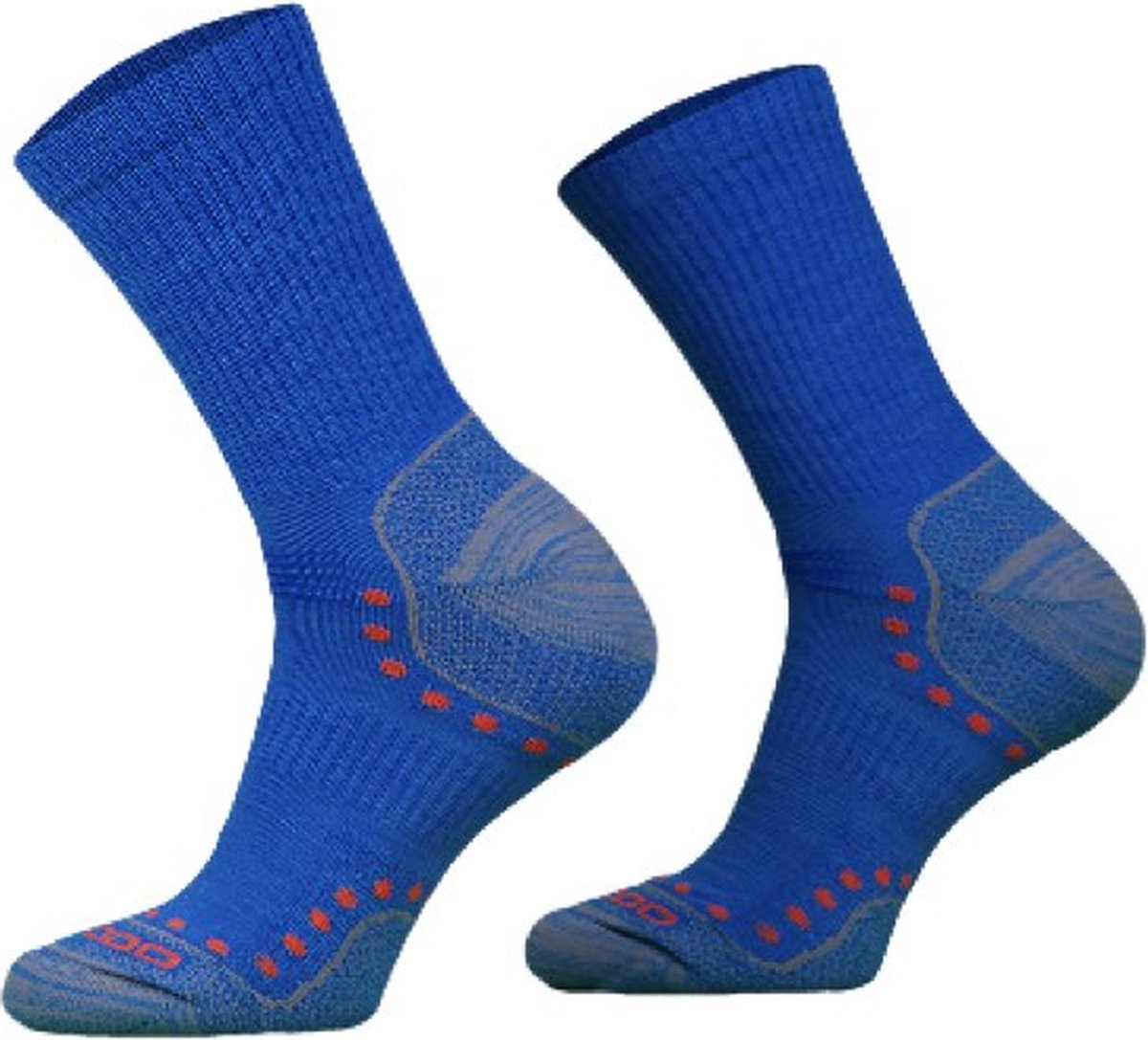 Comodo Wandelsokken Alpacawol STAL Blauw