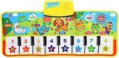 LEADSTAR Muziekmat- Speelgoed Voor Kinderen- 2 Jaar- Muziekmat- Baby- 71 x 28 CM - 8 Dierengeluiden- Modes- Multi-Tapijt- Dansmat- Vloermat- Educatief Speelgoed Voor Kinderen- Meisjes En Jongens
