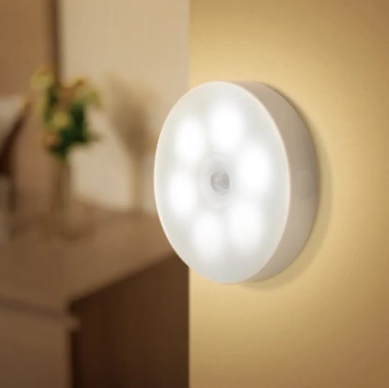 2-pack Led-kastverlichting, Draadloze Onderkastverlichting Met Bewegingssensor, USB-ledlampen Magnetische Zelfklevende Nachtlichtbalk Voor Trap, Kledingkast, Keuken, Hal, Trapkast
