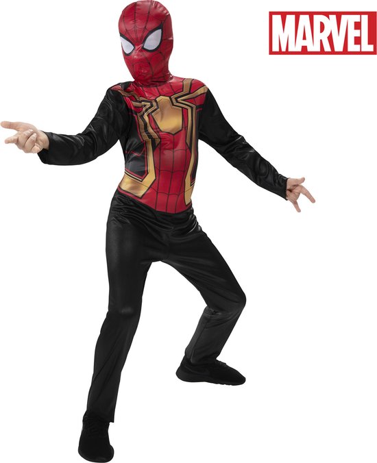 Spiderman Kostuum voor Kinderen (Marvel) maat Small
