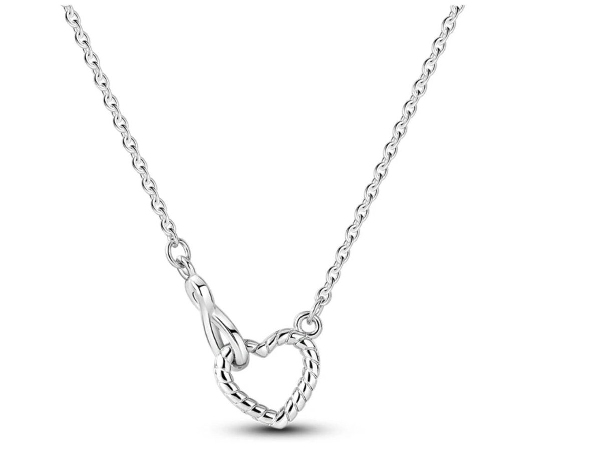 Ketting met hanger hart Sterling zilver925