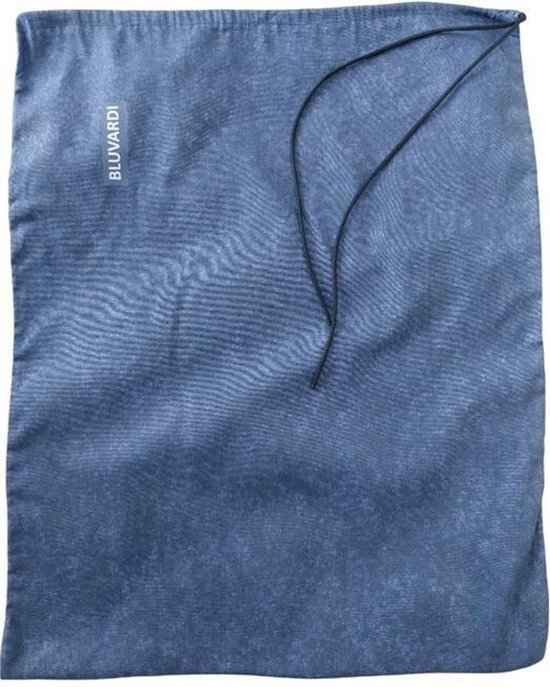 Sacs à linge en coton Bluvardi lot de 2 - bleu marine - vert