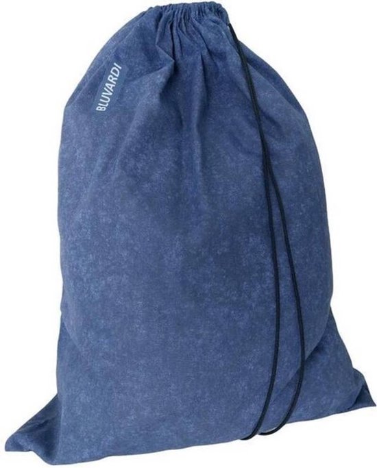 Sacs à linge en coton Bluvardi lot de 2 - bleu marine - vert
