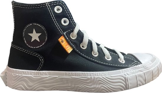 Converse - c-con - UCT - Alt Star - Zwart/Wit/Oranje - Dames - Sneaker - Maat 39