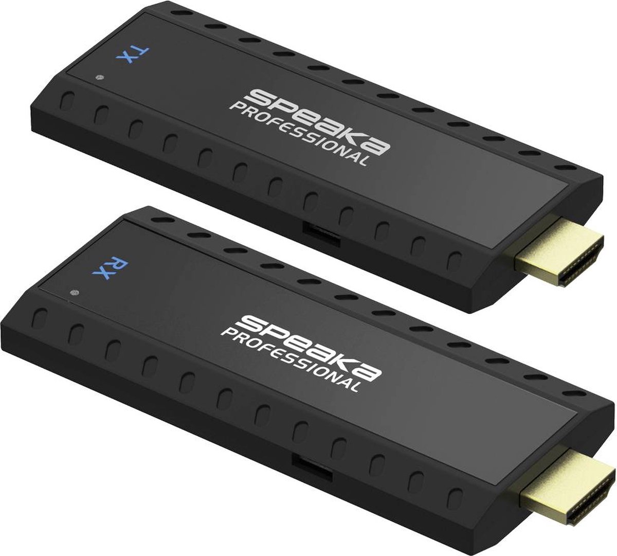 SpeaKa Professional Draadloze HDMI-set HDMI Via het thuisnetwerk (IP) 30 m