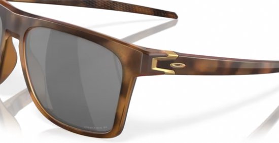 Oakley Leffingwell Matte Brown Tortoise/ Prizm Black Polarized - OO9100-18 van Oakley — afbeelding 5