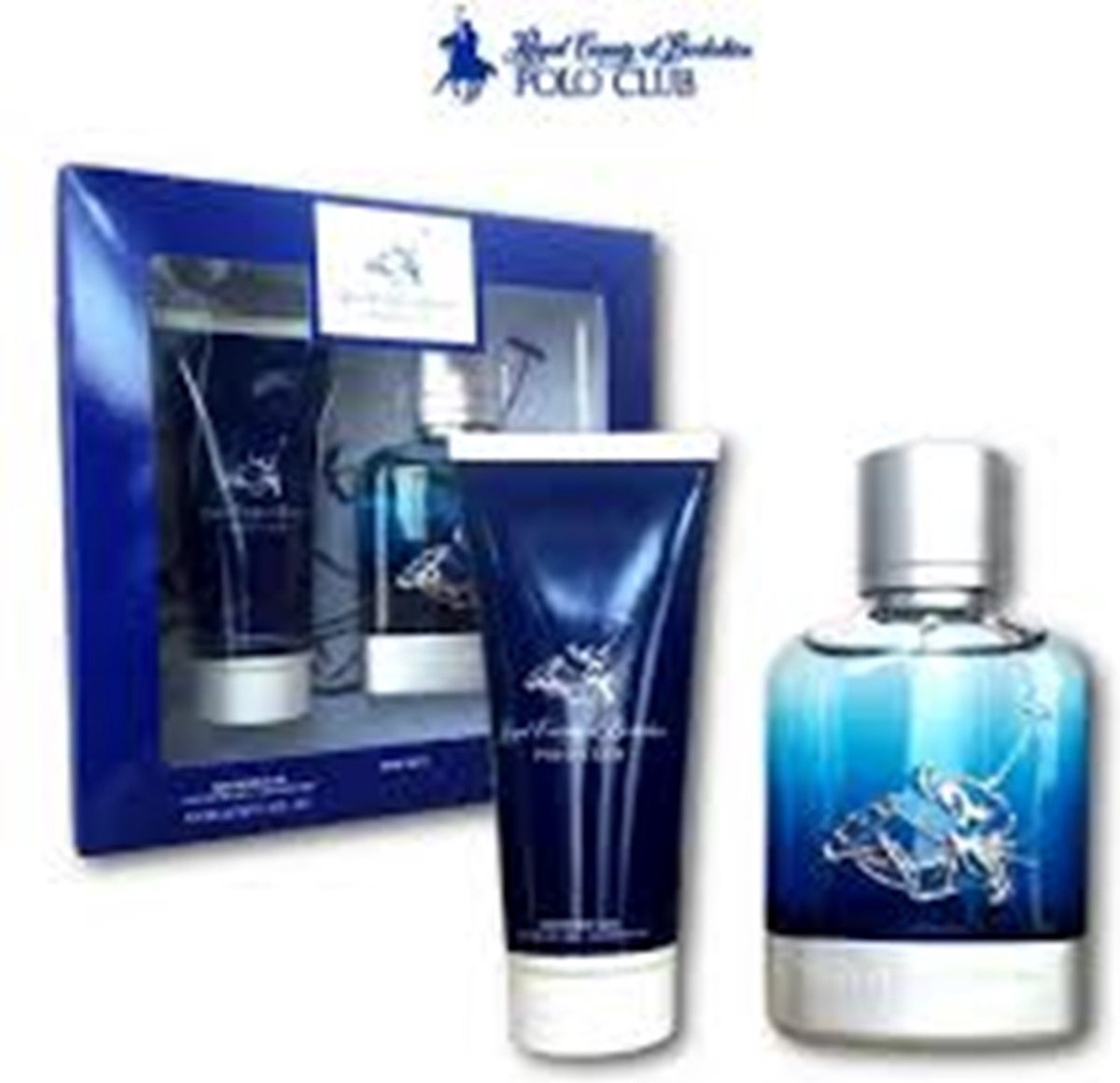 Goedkoopste Polo Club Coffret Homme RCBPC - Gift Set Men EDT 100 ml Blue Edition Shower Gel 100 ml