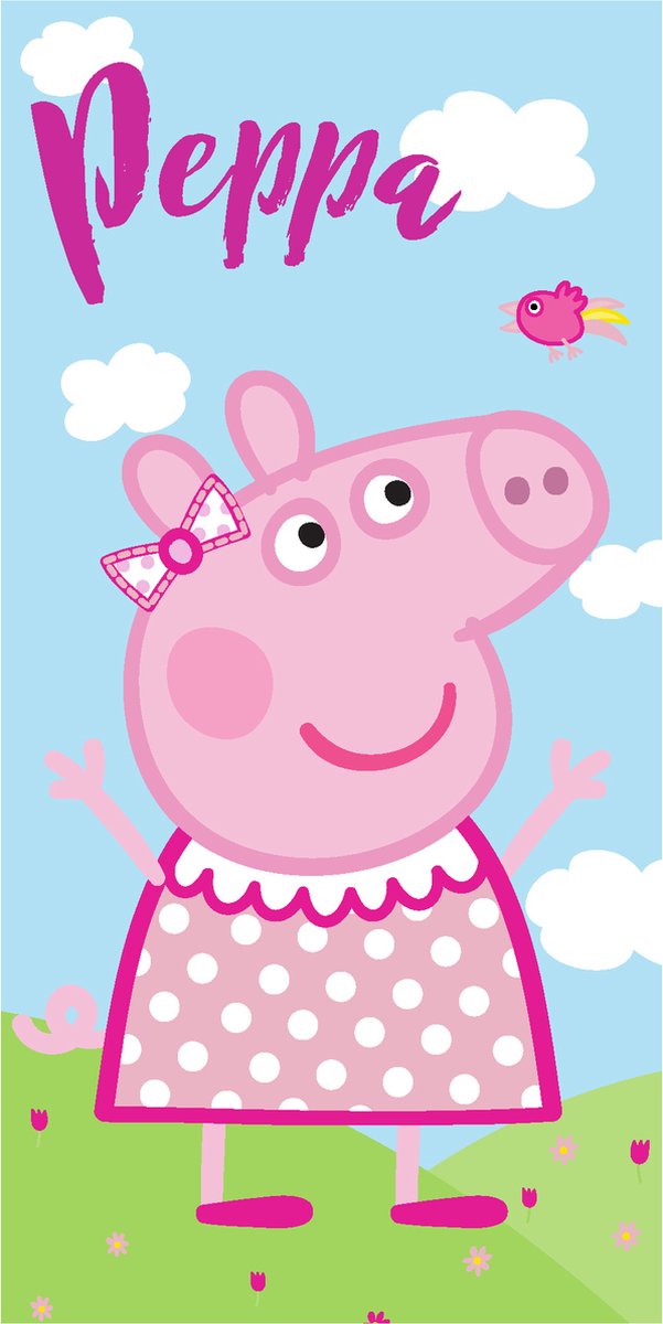 Peppa Pig Strandlaken - Sneldrogend