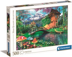 Clementoni - Puzzel - 500 Stukjes - Het Oude Schoenhuis - Puzzel Voor Volwassenen - High Quality Collection