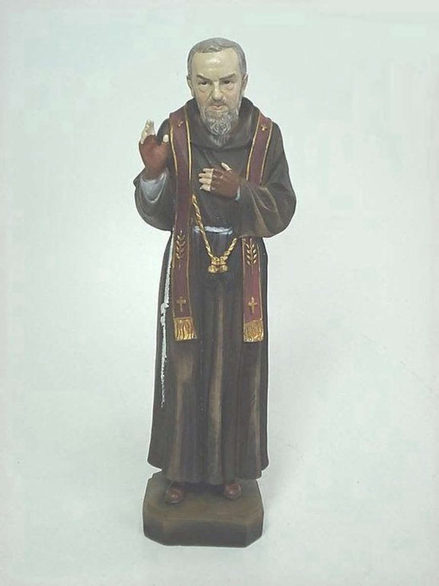 Beeld Pater Pio 20cm