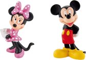 Mickey Mouse et Minnie Mouse - Pose classique - Figurines Disney Toy - 2 pièces - Bullyland - 7 cm