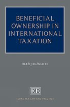 Elgar Tax Law and Practice series- Beneficial Ownership in International Taxation