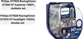 Philips 577928 RacingVision GT200 H7 koplamp +200%, dubbele set