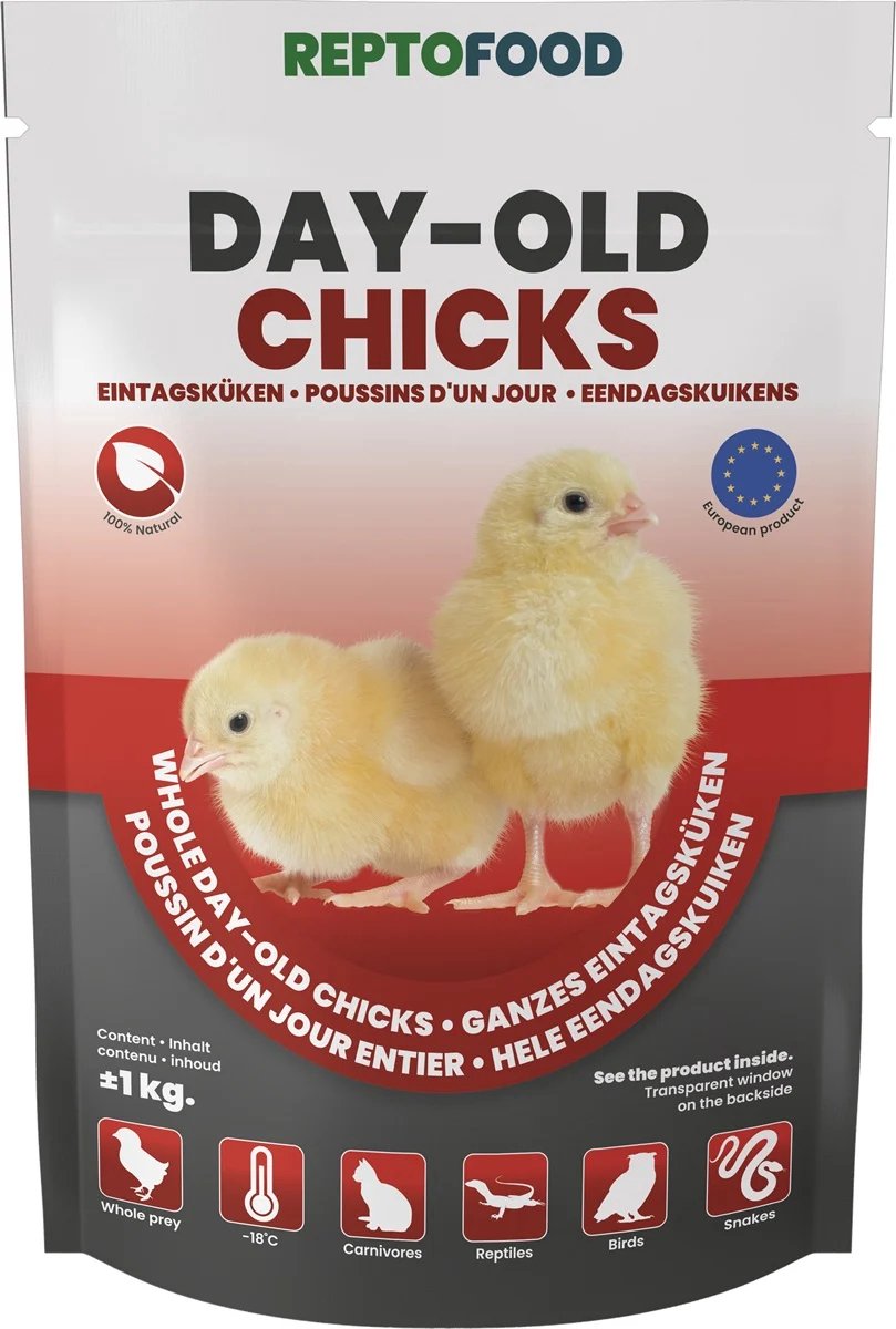 Repto Eendagskuikens 1KG Diepvries