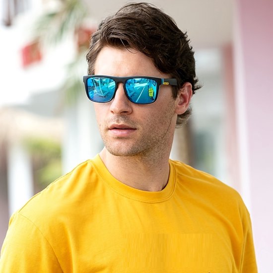Livano Zonnebril - Zonnenbrillen - Zonnenbril - Sun Glasses - Sunglasses - Techno Bril - Rave & Festival - Premium Quality - Zwart