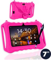 AngelTech Kindertablet Slim – 3GB RAM + 4GB Virtual RAM - 64 + 64GB Opslag – In Bol Sterrenreview 2024 - 100%Kidsproof - Vanaf 3 Jaar – 7 Inch - Ouderlijk Toezicht – Roze of Blauw