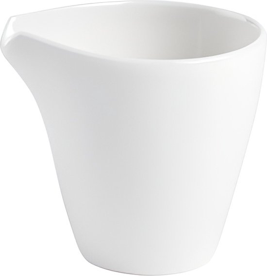 Witte melkkan met schenktuit