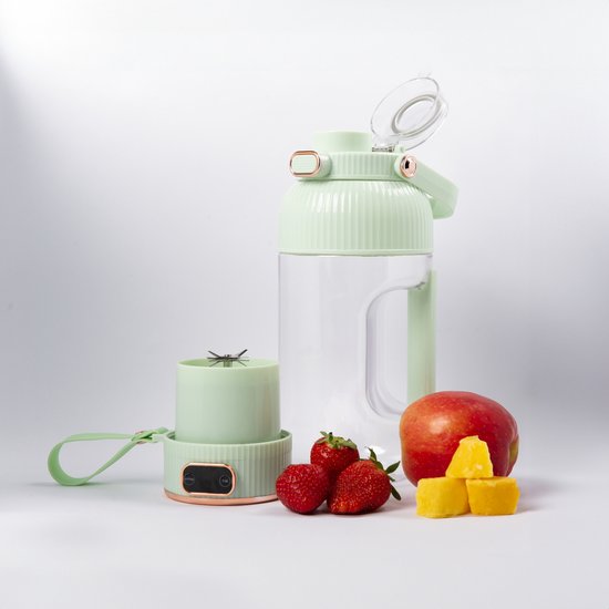 Mixeur Blender Portable 580Ml -20Oz Pour Shakes Et Smoothies - Mini Mixeur Smoothie Portable