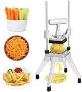 Commerciële Groente Fruit Chopper 1/4 ″ Blade Heavy Duty Professionele Voedsel Dicer Kattex Franse Fry Cutter Ui Snijder Rvs voor Tomatenpaprika's Aardappelpaddestoel met gratis verzending. french fry cutter