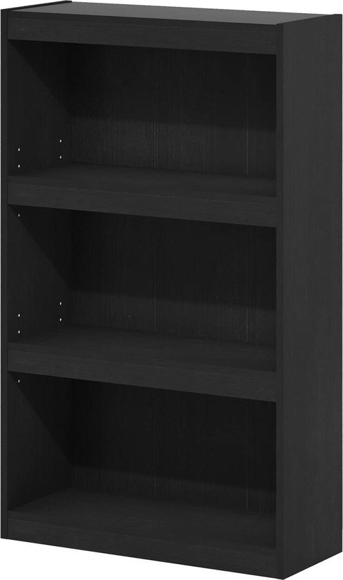 3-laags verstelbare plank boekenkast Blackwood met Gratis Verzending rotating bookshelf