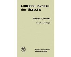 Logische Syntax Der Sprache