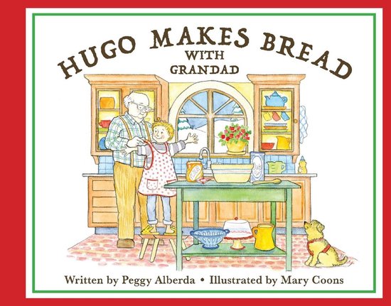 Hugo Makes Bread With Grandad - cover