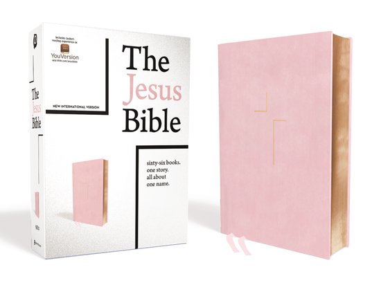 Foto: The jesus bible niv edition leathersoft over board pink comfort print