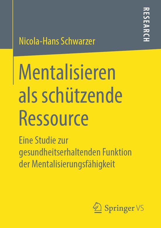 Mentalisieren als schützende Ressource - cover
