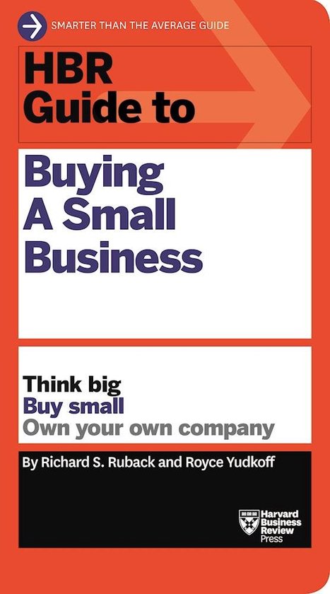 HBR Guide Series- HBR Guide to Buying a Small Business - cover