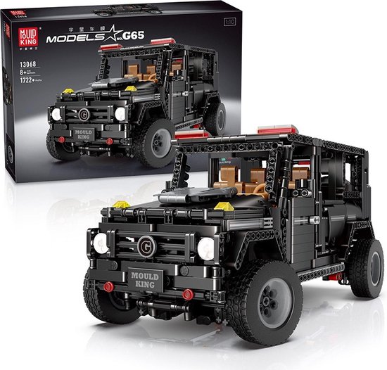 Mould King 13068 - Mercedes-Benz G65 - SUV - Compatible met Lego - DIY - Bouwset, constructieset - 1722 onderdelen