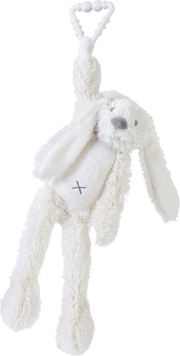 Happy Horse Konijn Richie Hangknuffel - Wit - Baby knuffel van Happy Horse — afbeelding 4
